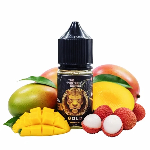 سالت انبه لیچی گوآوا دکتر ویپ/Dr vapes gold Saltnic