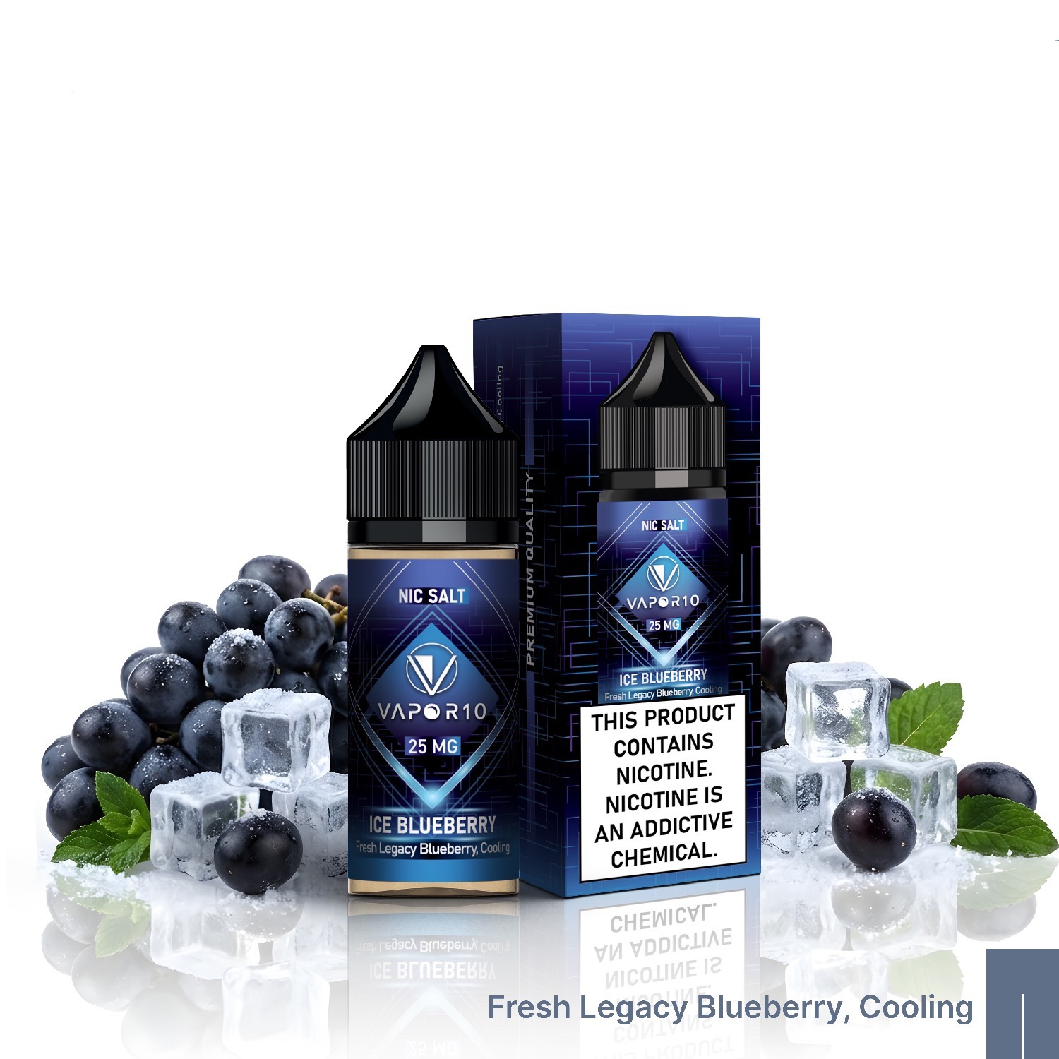 جویس بلوبری یخ ویپرتن ترکیه/ Juice blueberry ice vapor10