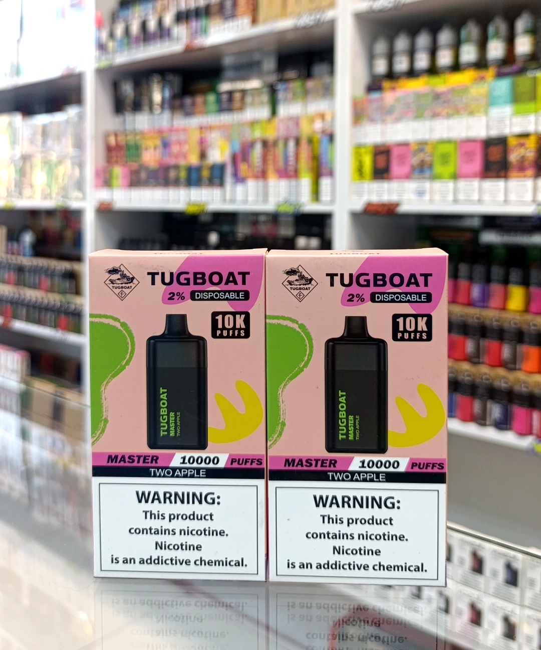 پاد یکبارمصرف ۱۰ هزار پاف تاگ بوت/Tug Boat