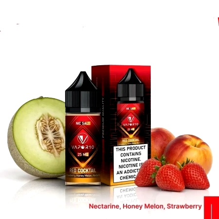 جویس توت فرنگی کوکتل ویپرتن ترکیه/ Juice red cocktail vapor10