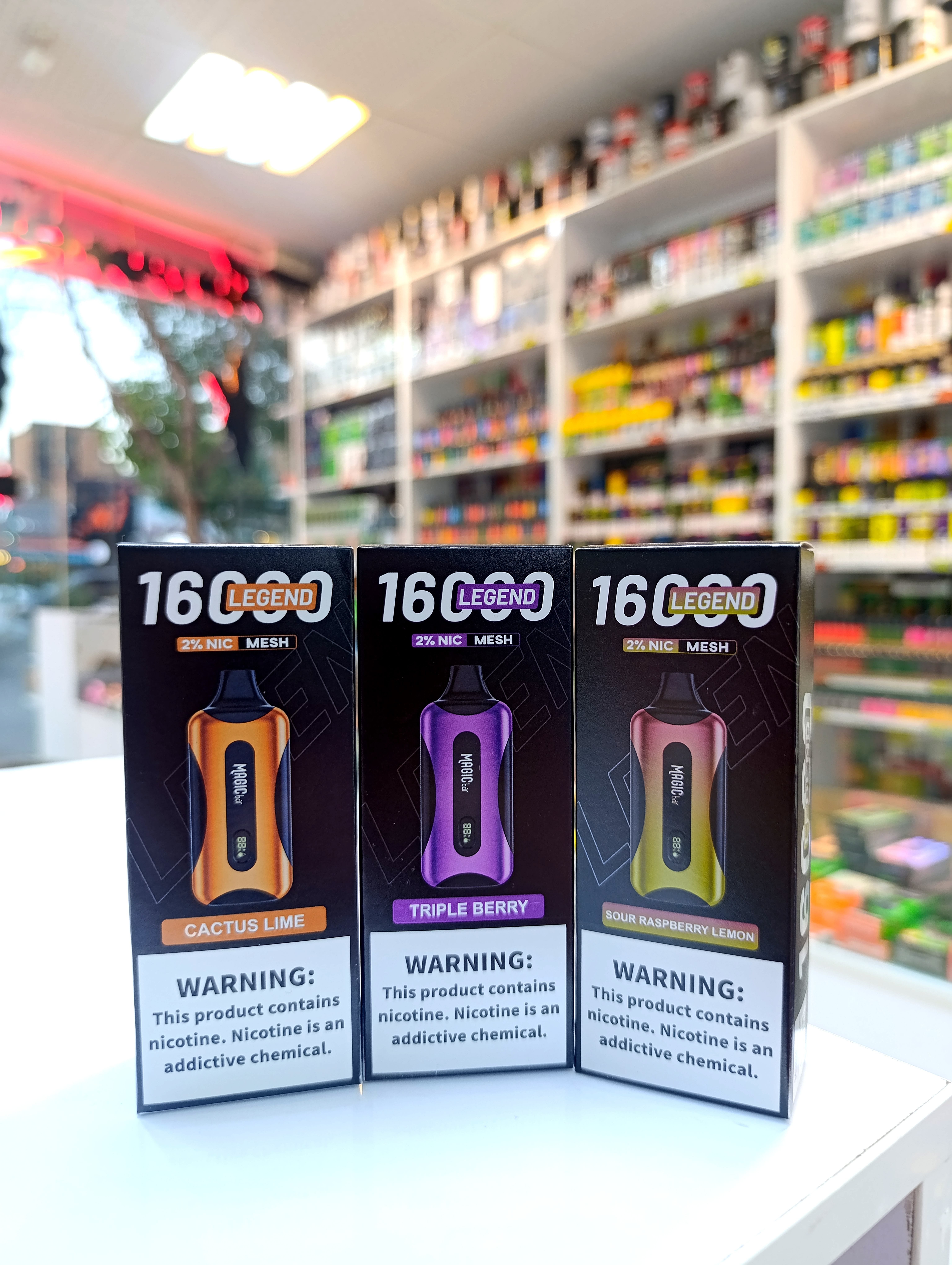 پاد یکبار مصرف 16 هزار پاف مجیک بار/Pod 16000 puff magic bar