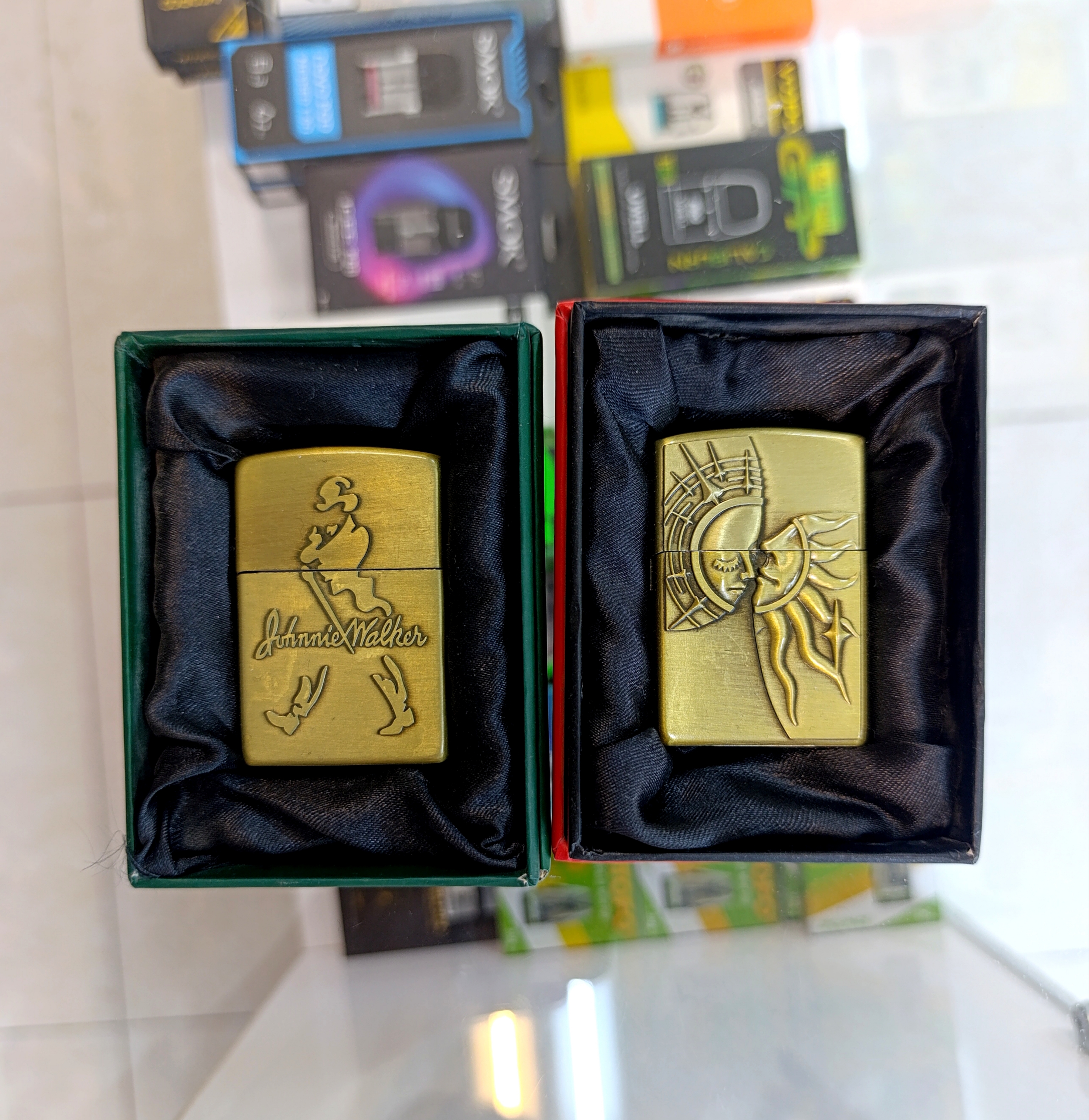 فندک تک شعله لایتر گلد