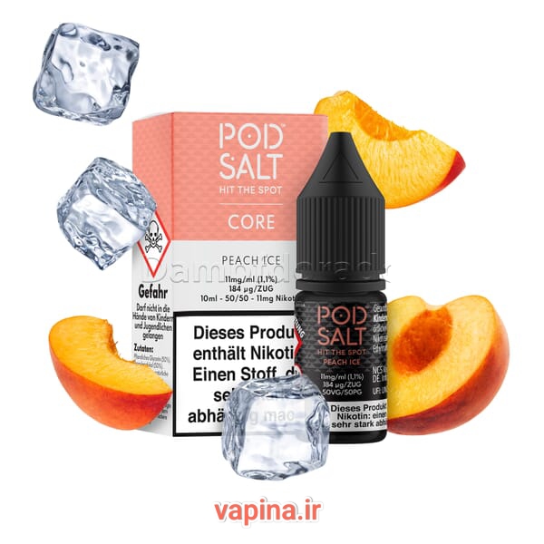 سالت هلو یخ پاد سالت/ Pod salt peach ice