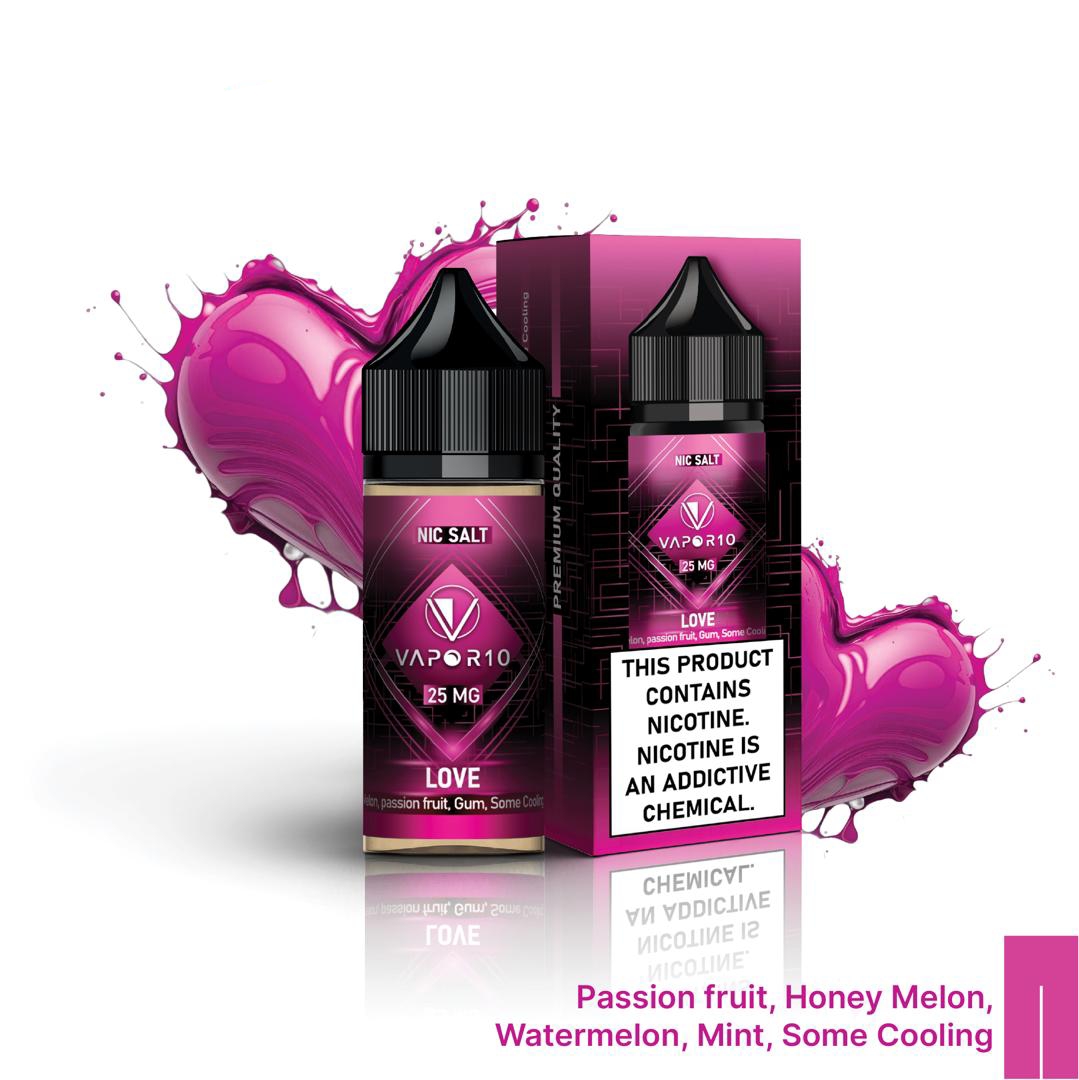 جویس طالبی آدامس بادکنکی ویپرتن ترکیه/juice love vapor10