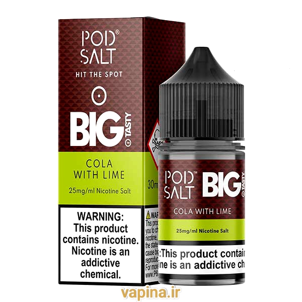 سالت نوشابه لیمو پادسالت/ Pod salt cola with lime