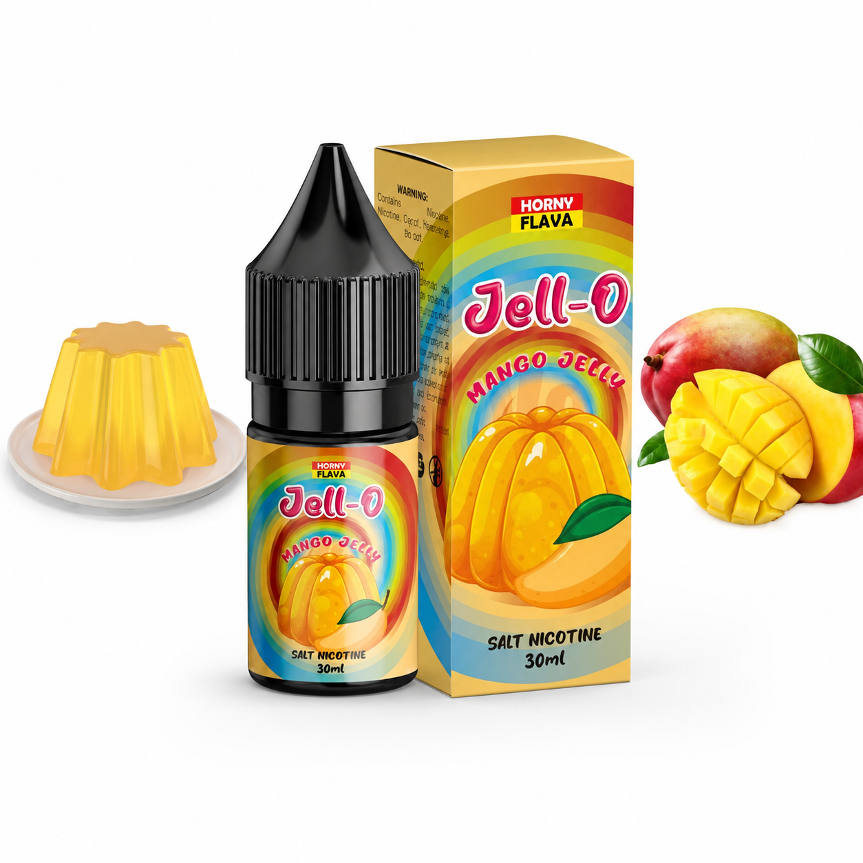 سالت ژله انبه هورنی فلاوا/Horny Flava mango jelly Saltnic