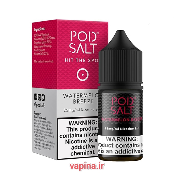 سالت هندوانه یخ پادسالت/ Pod salt watermelon breeze