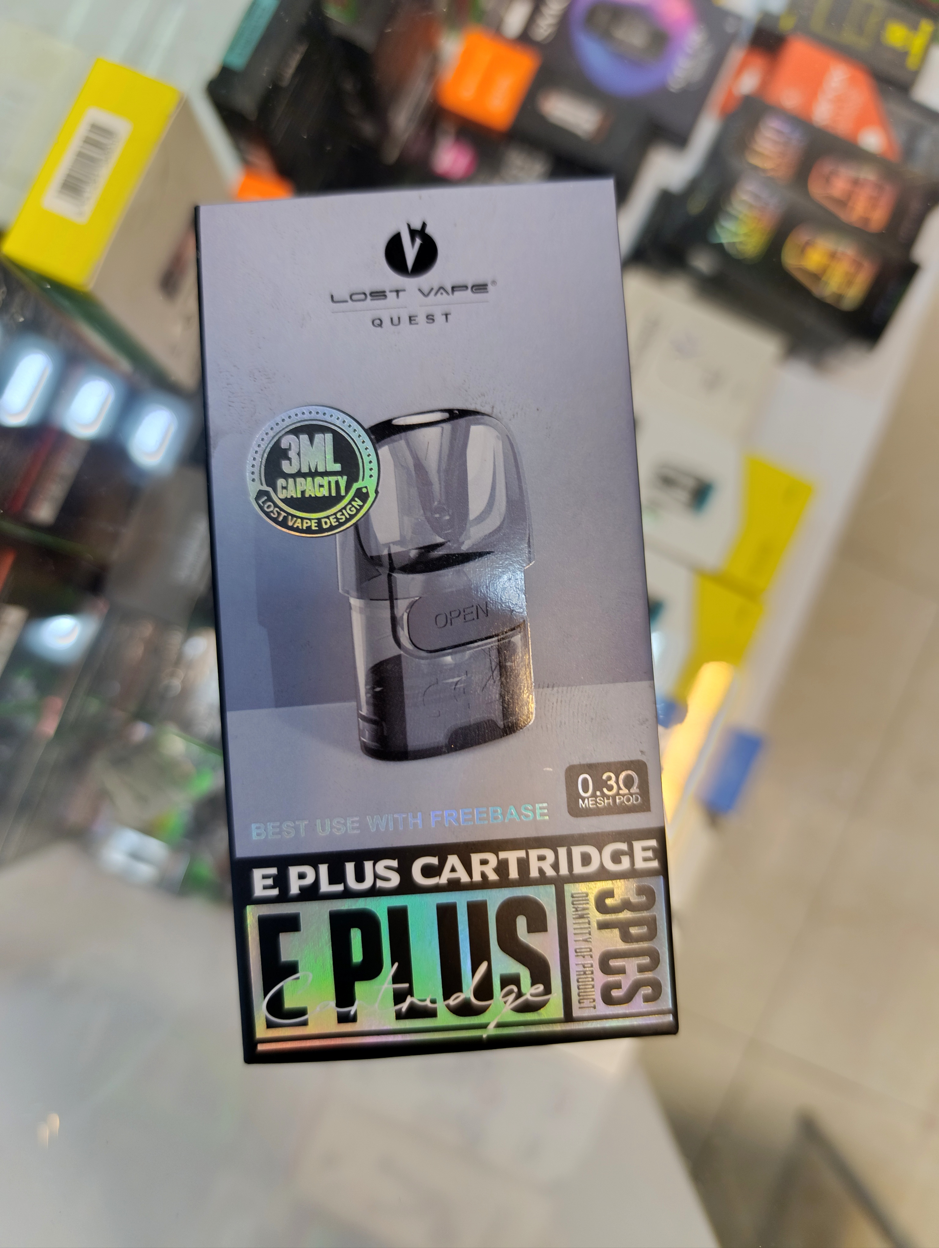 کارتریج 3 میل E پلاس لاست ویپ