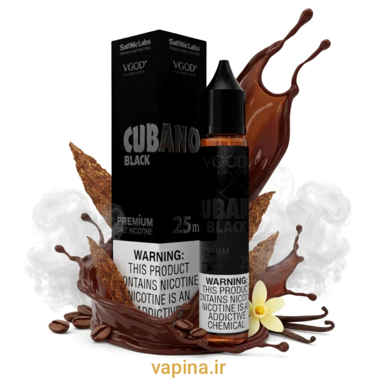سالت کوبانو بلک ویگاد/ Vgod Saltnic Cubano black